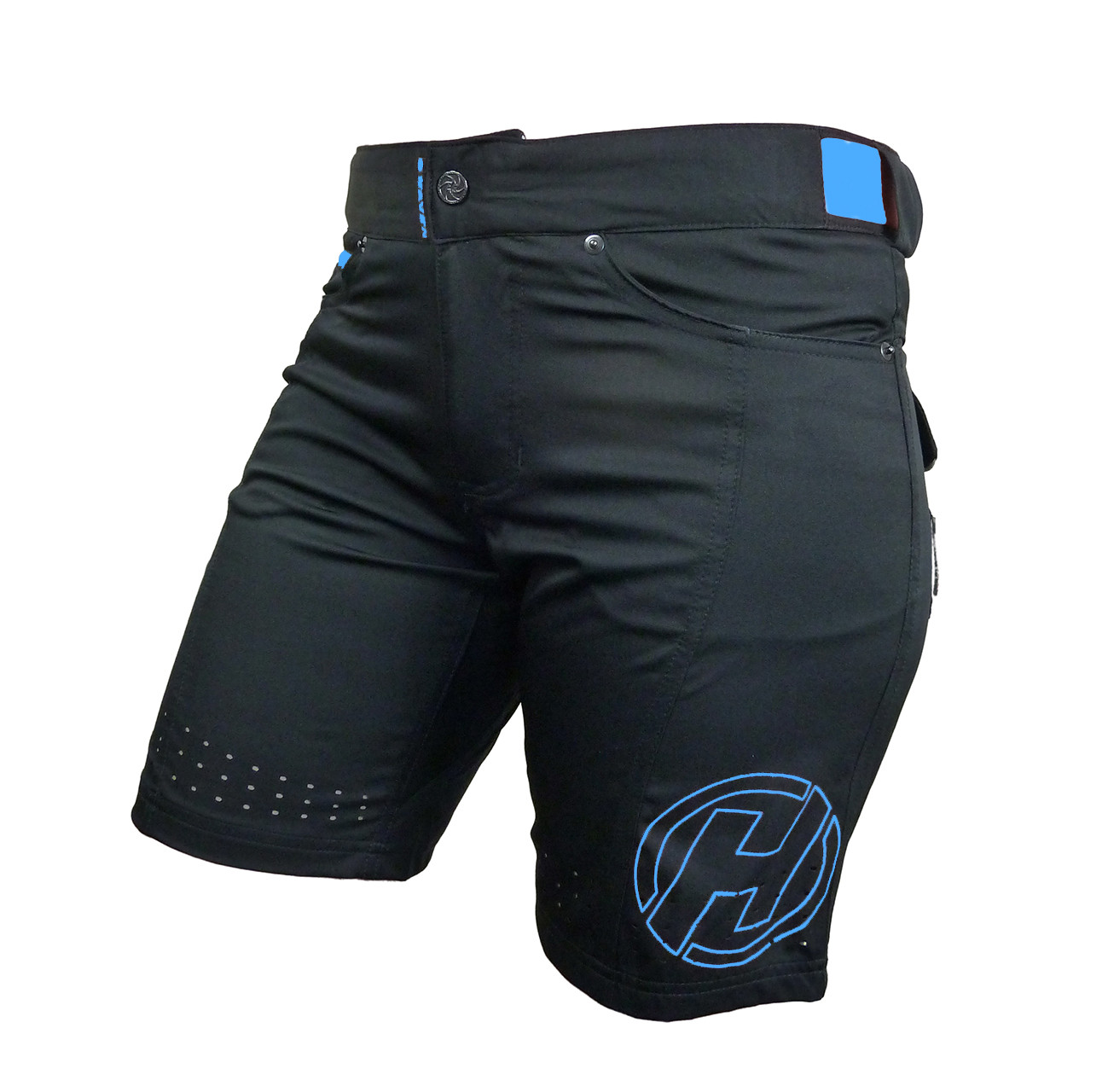 Dámské cyklokraťasy HAVEN AMAZON black/blue, velikost XL